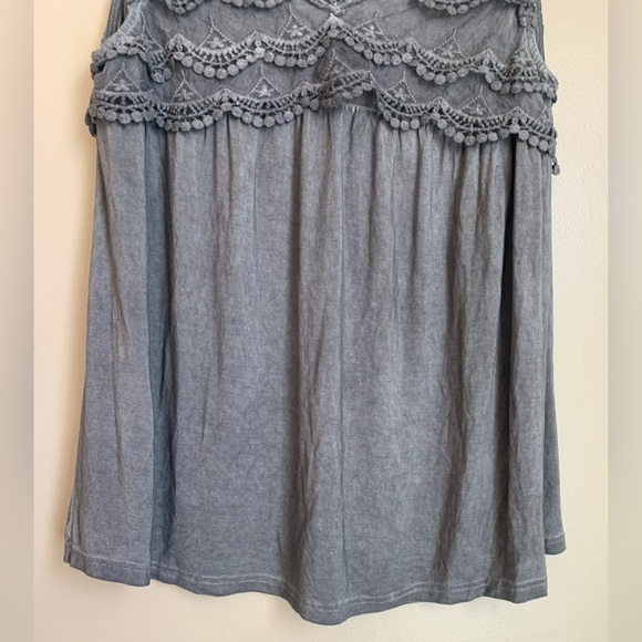 Pol tank top, flowy boho knit blouse bohemian coast cowgirl coastal Gran… - Picture 3 of 6